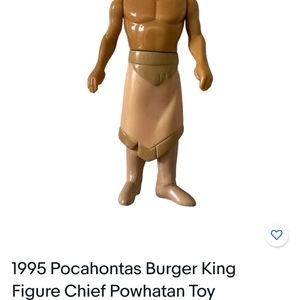 Pocahontas burger king new in bag